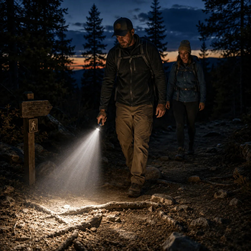 SKYFIRE Flashlight Store Rechargeable Handheld Flashlight