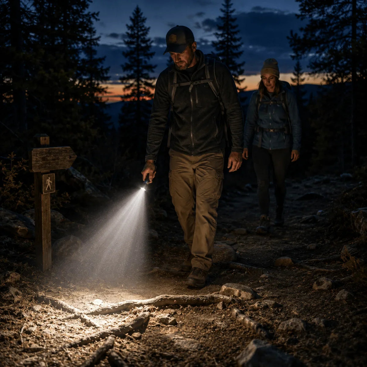 SKYFIRE Flashlight Store Rechargeable Handheld Flashlight