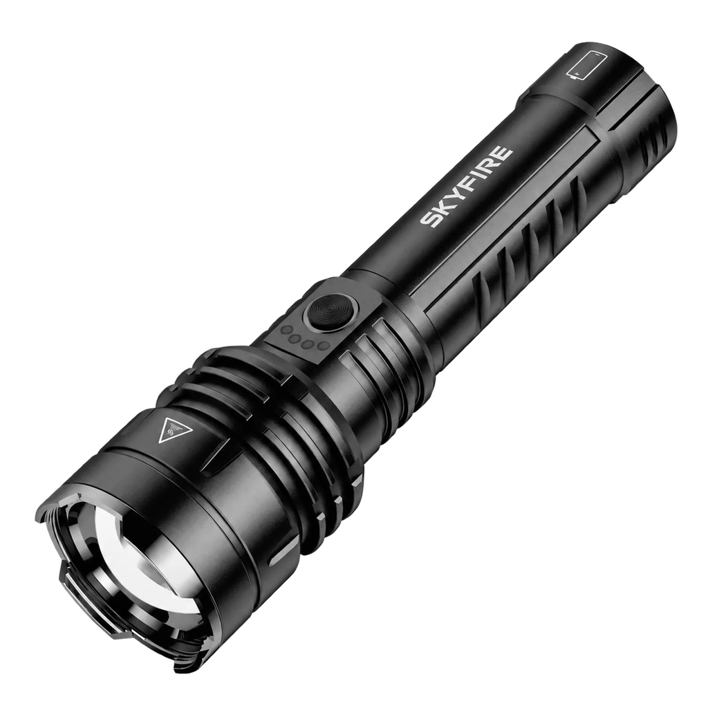 SKYFIRE Flashlight Store Rechargeable Handheld Flashlight