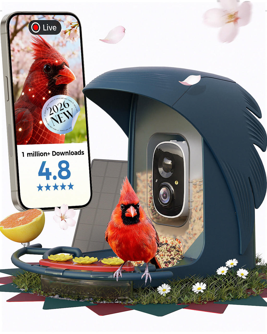 PerchMe Smart Bird Feeder with Camera