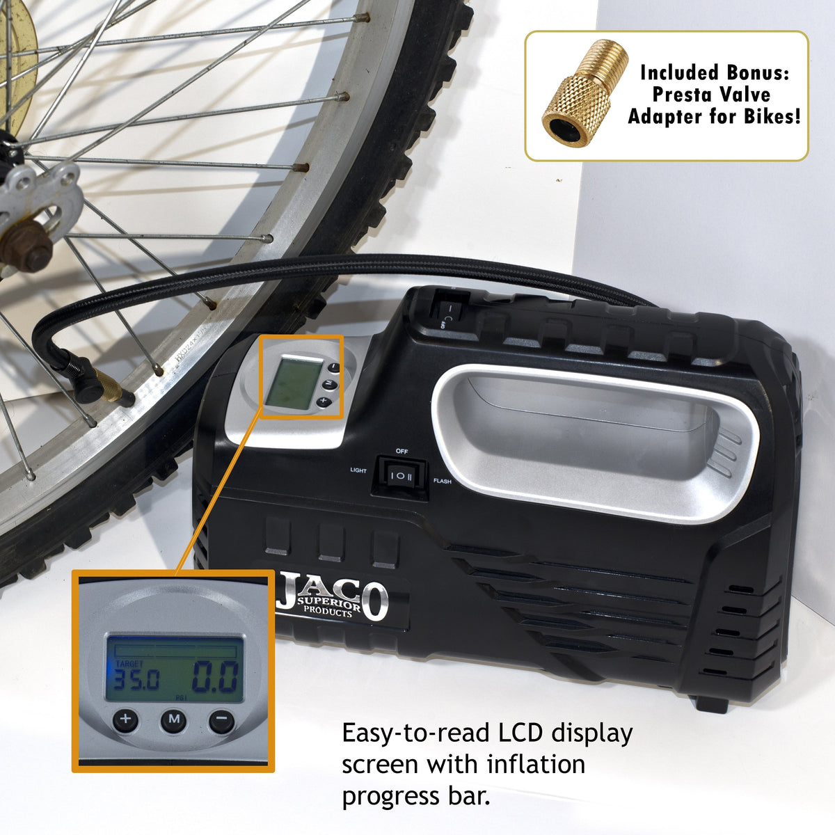 JACO AC/DC Tire Inflator