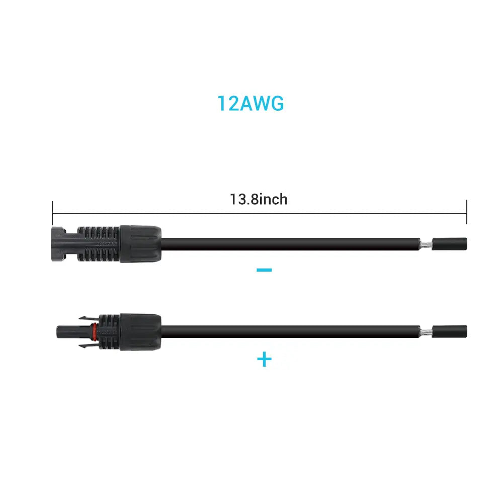 Renogy Solar Panel Adaptor Cable Pair