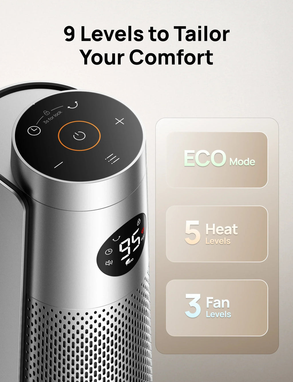 DREO Tower Space Heater