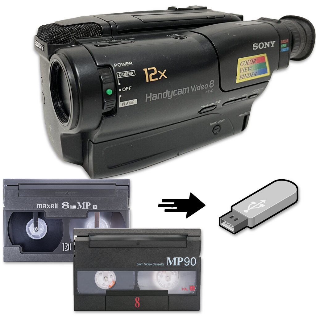 Tech Collector 8mm Camcorder Transfer Bundle