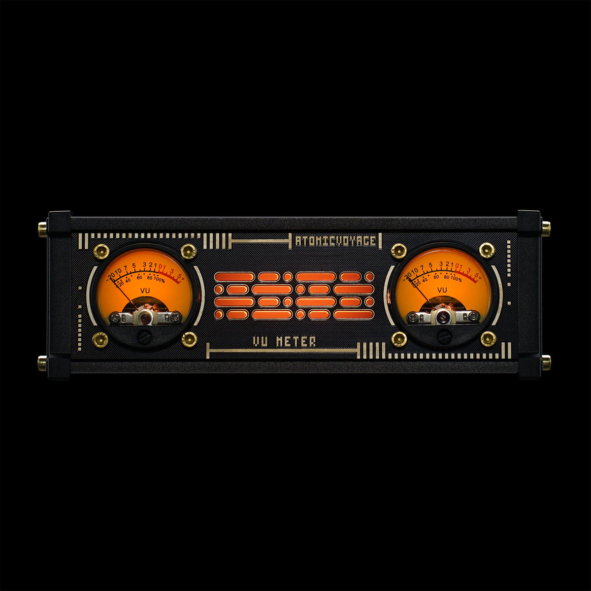 Atomic Voyage Sound-Reactive RGB VU Meter