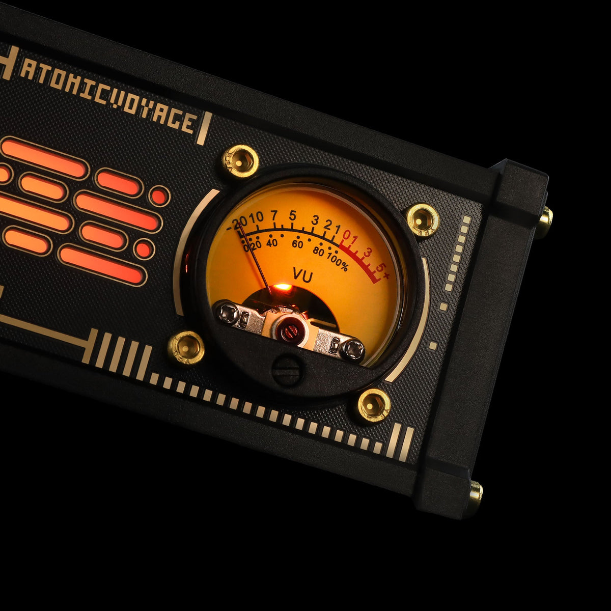 Atomic Voyage Sound-Reactive RGB VU Meter