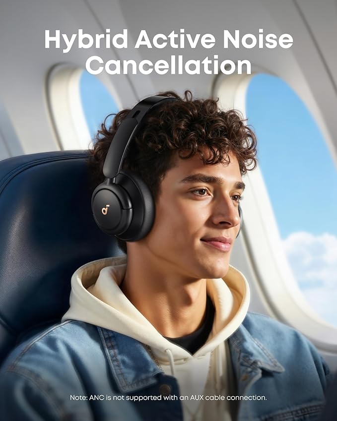 soundcoreusa Bluetooth Noise Cancelling Headphones