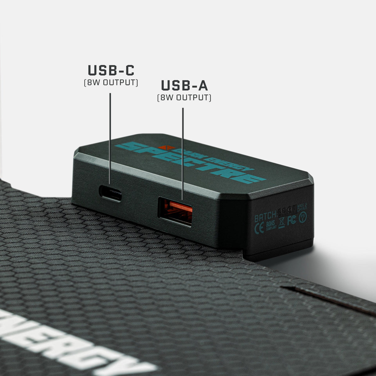 Dark Energy Foldable USB Solar Panel