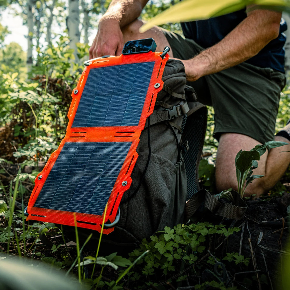 Dark Energy Foldable USB Solar Panel