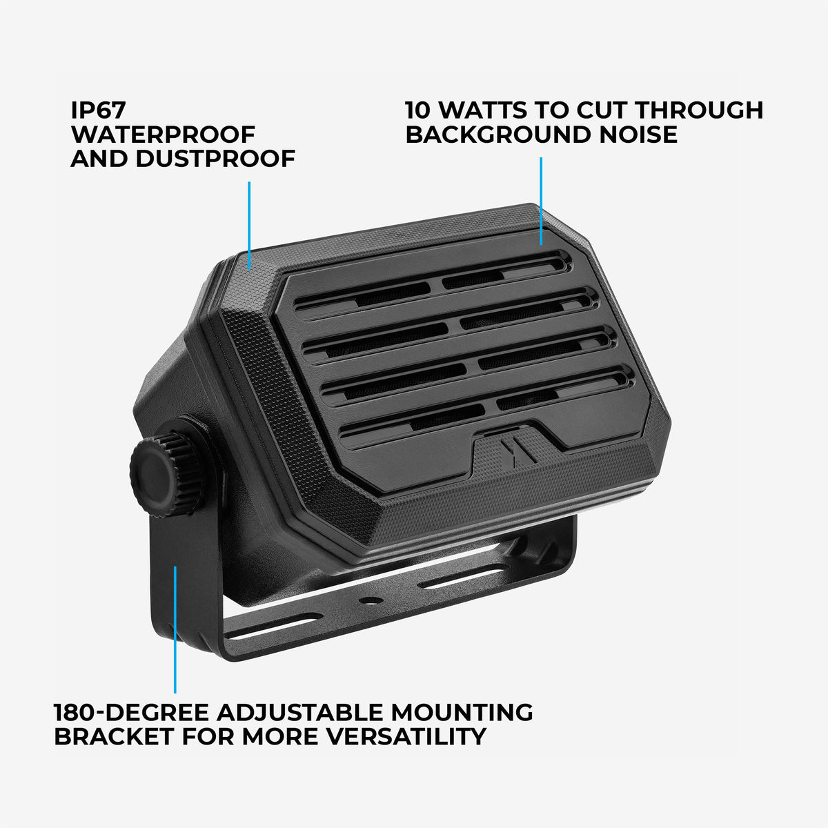 Midland Radio External Communication Radio Speaker
