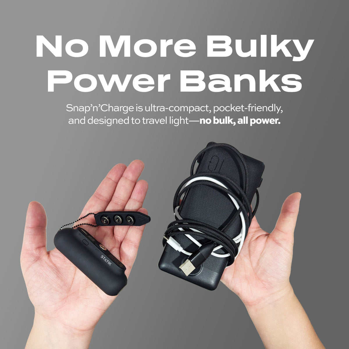 Statik Magnetic Power Bank