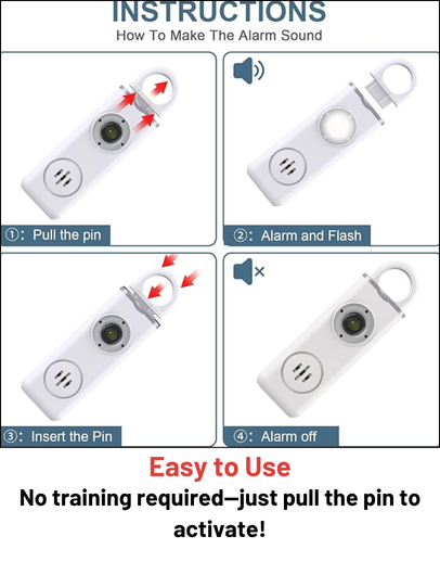 Stealth Angel Survival Personal Safety Alarm