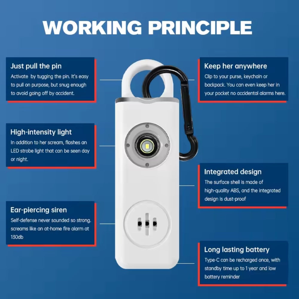 Stealth Angel Survival Personal Safety Alarm