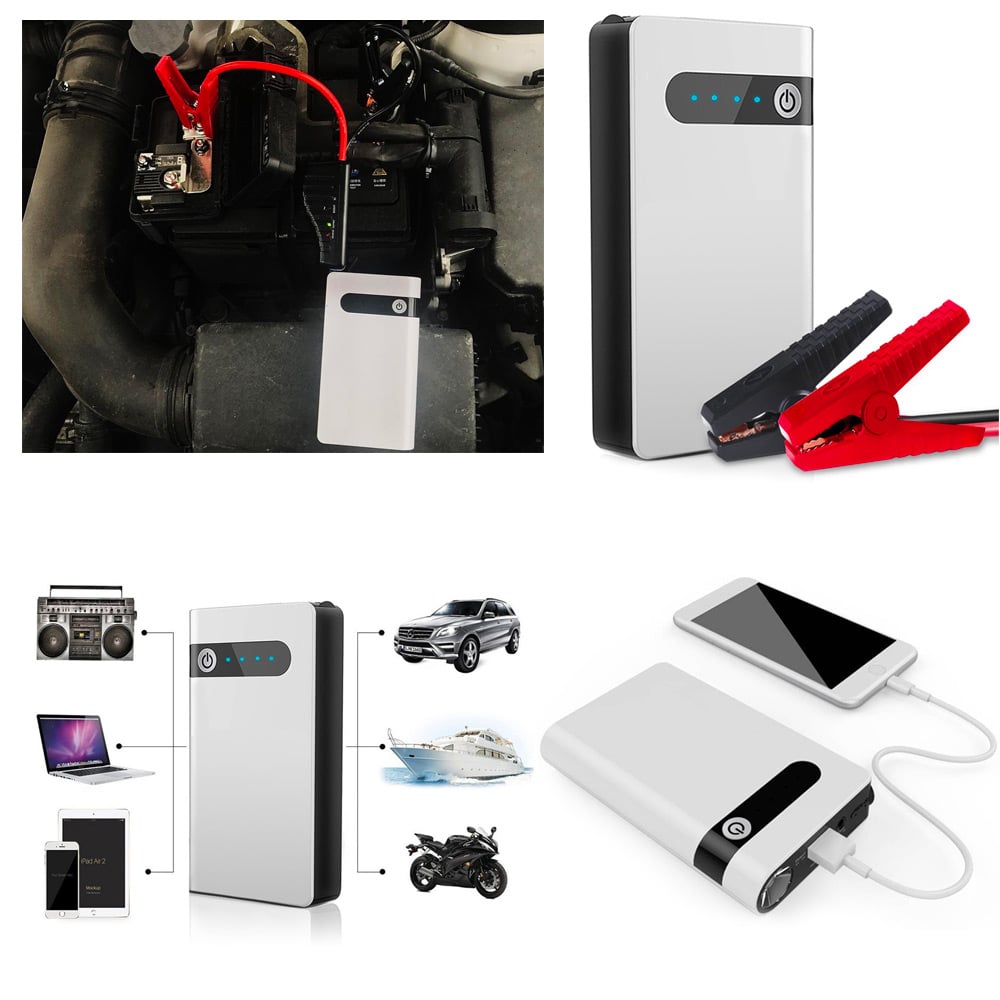Stealth Angel Survival 12V Portable Vehicle Jump Starter and Power Bank