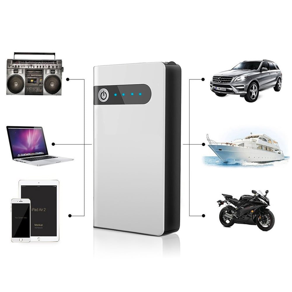 Stealth Angel Survival 12V Portable Vehicle Jump Starter and Power Bank