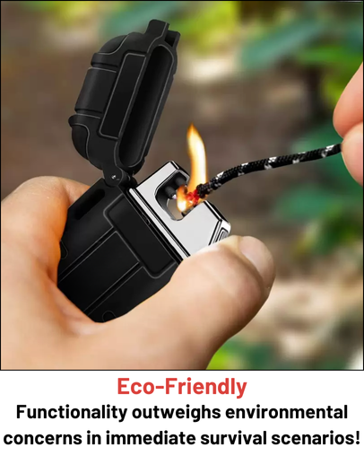 Stealth Angel Survival Rechargeable Dual-Arc Plasma Lighter