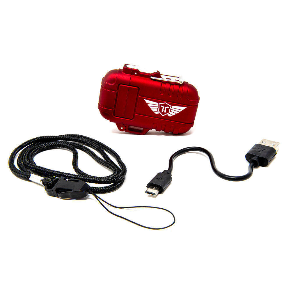 Stealth Angel Survival Rechargeable Dual-Arc Plasma Lighter