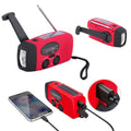 Stealth Angel Survival Emergency Weather Radio with Flashlight and Power Bank