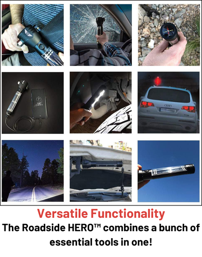 Stealth Angel Survival Emergency Flashlight Multi-Tool
