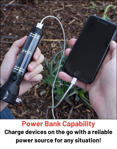 Stealth Angel Survival Emergency Flashlight Multi-Tool