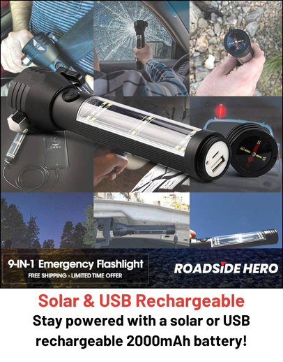 Stealth Angel Survival Emergency Flashlight Multi-Tool