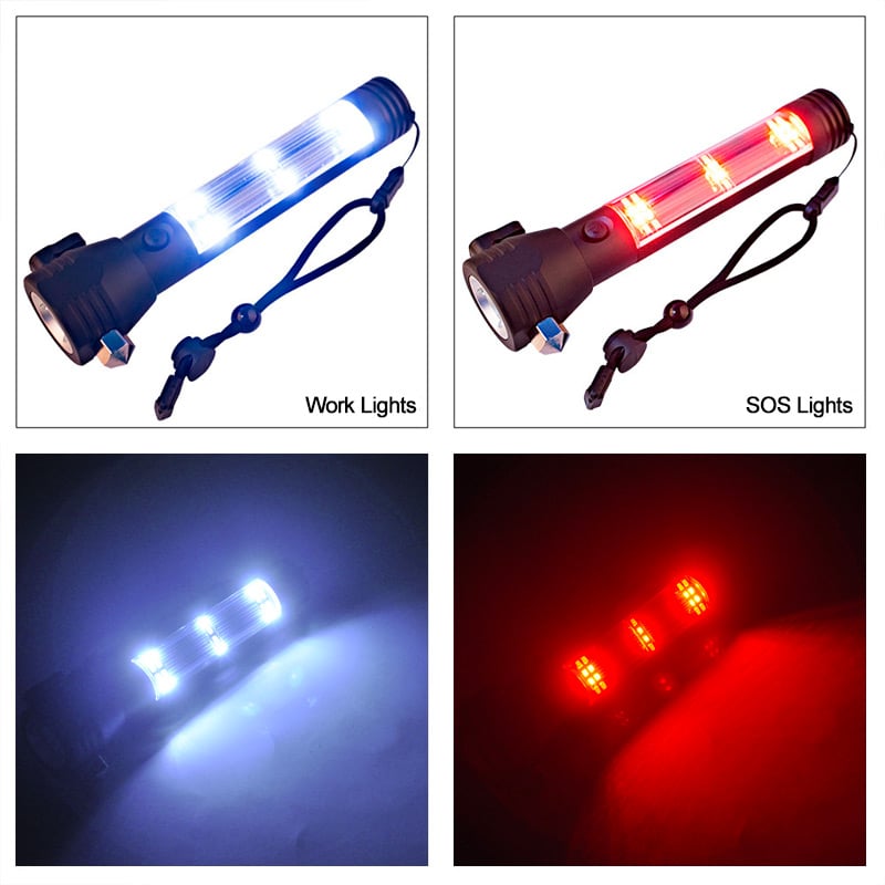 Stealth Angel Survival Emergency Flashlight Multi-Tool