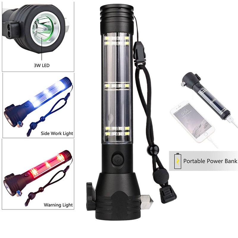 Stealth Angel Survival Emergency Flashlight Multi-Tool