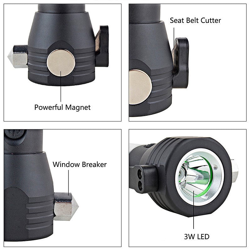 Stealth Angel Survival Emergency Flashlight Multi-Tool