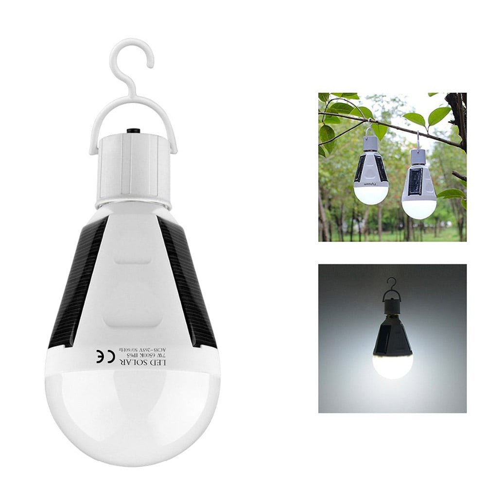 Stealth Angel Survival Solar Rechargeable 12W LED Light Bulb