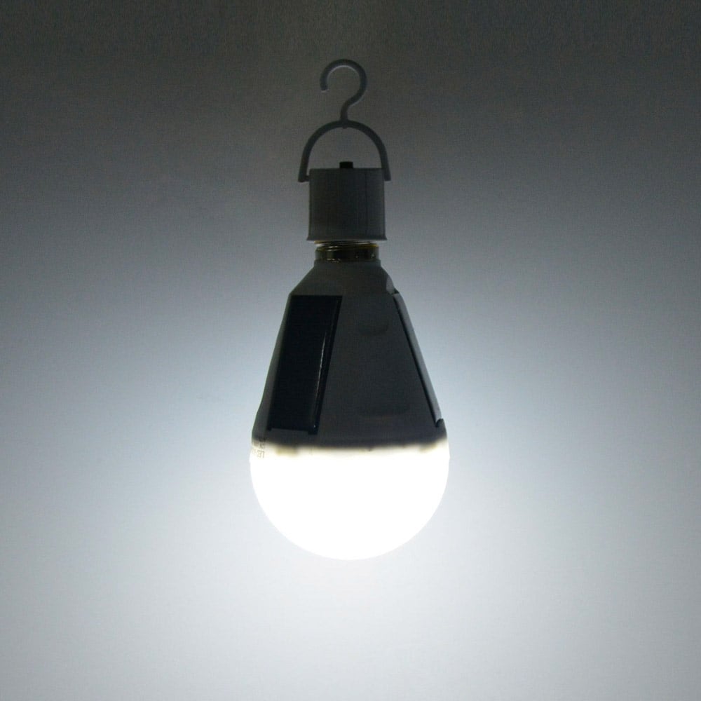 Stealth Angel Survival Solar Rechargeable 12W LED Light Bulb
