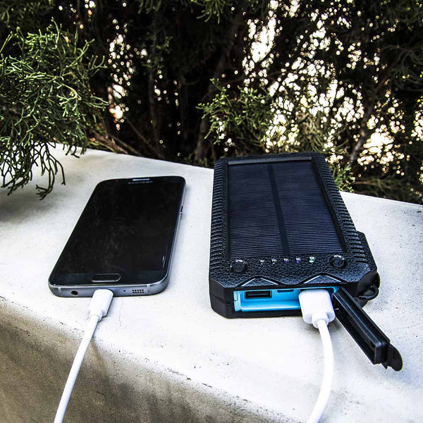 Stealth Angel Survival 20000mAh Solar Power Bank with Flashlights