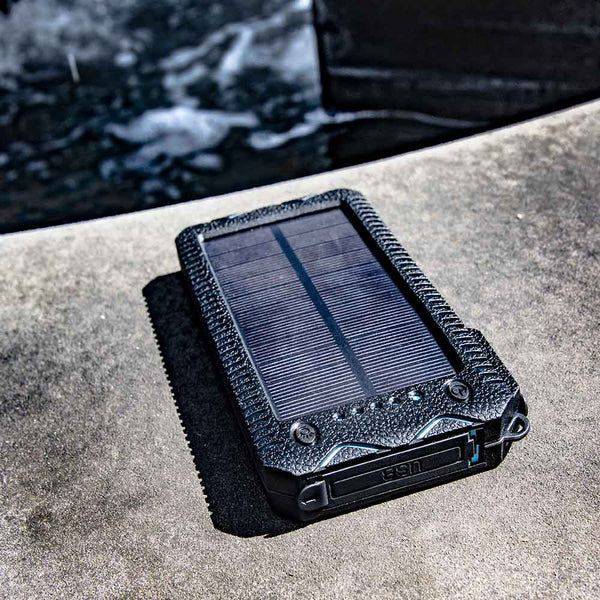 Stealth Angel Survival 20000mAh Solar Power Bank with Flashlights
