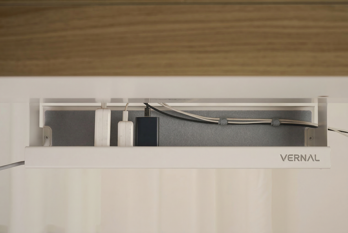 Vernal-UK Under-Desk Cable Management Tray