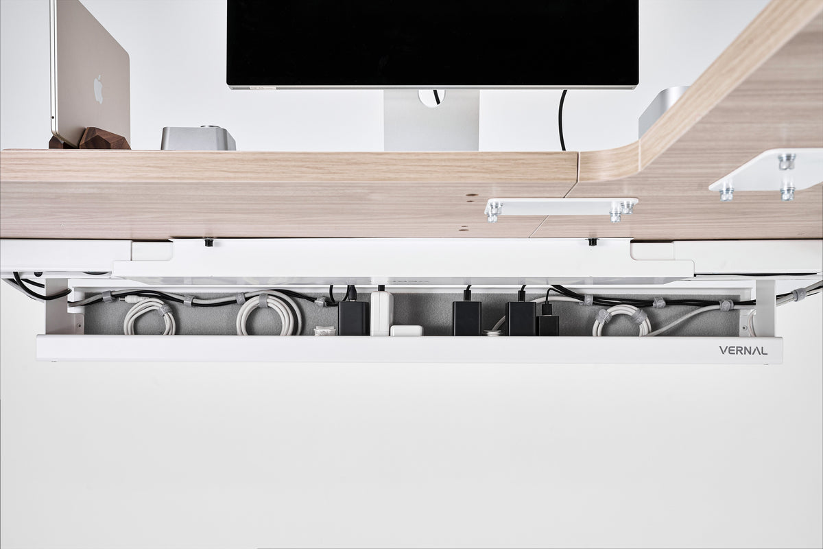 Vernal-UK Under-Desk Cable Management Tray