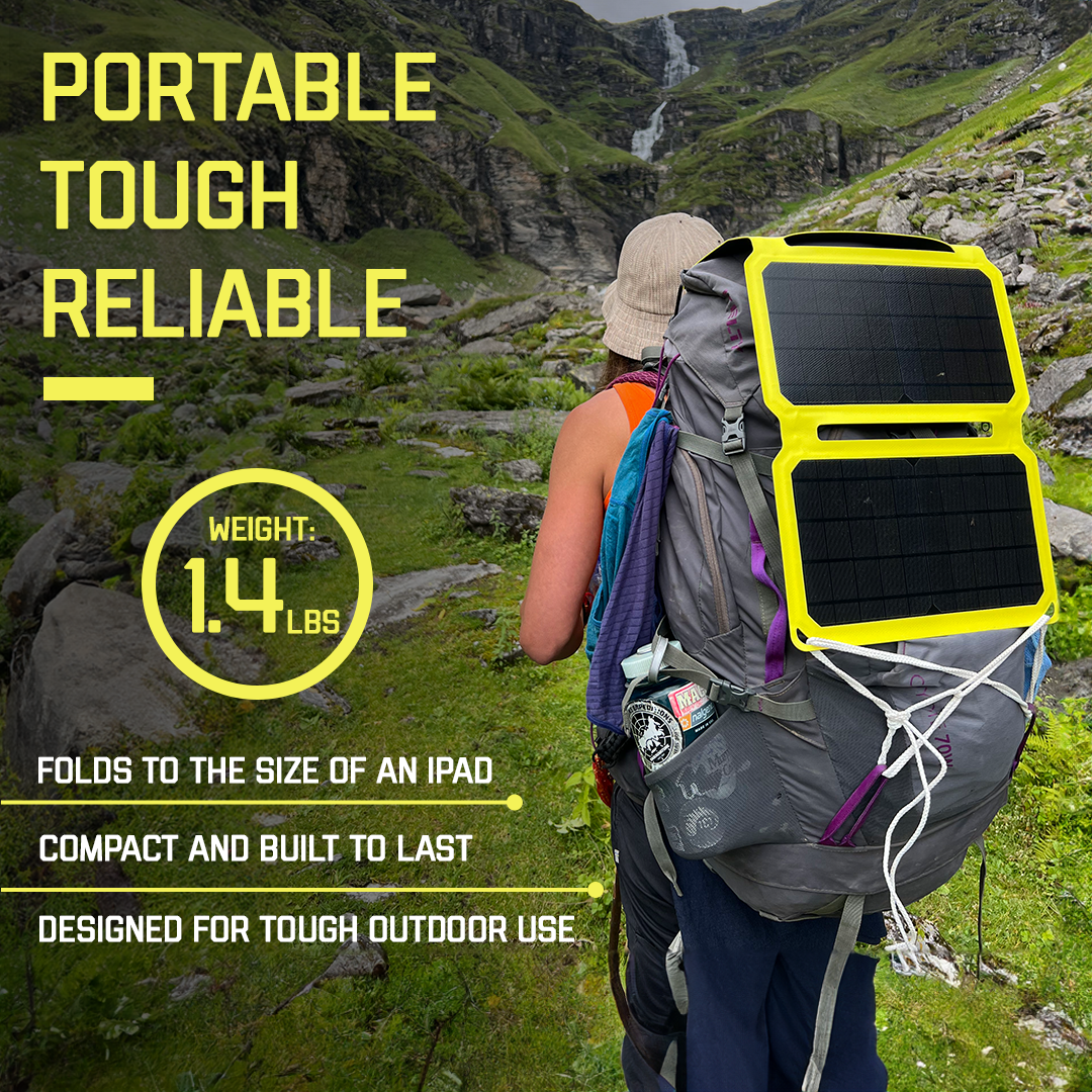 sunjack 15W Foldable Solar Panel Charger