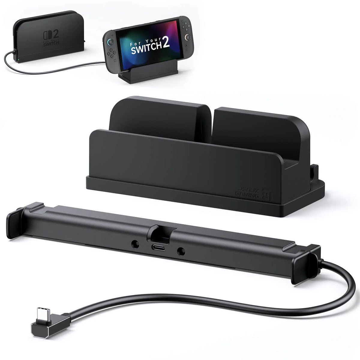 JSAUX GAMING Console Dock Adapter Stand