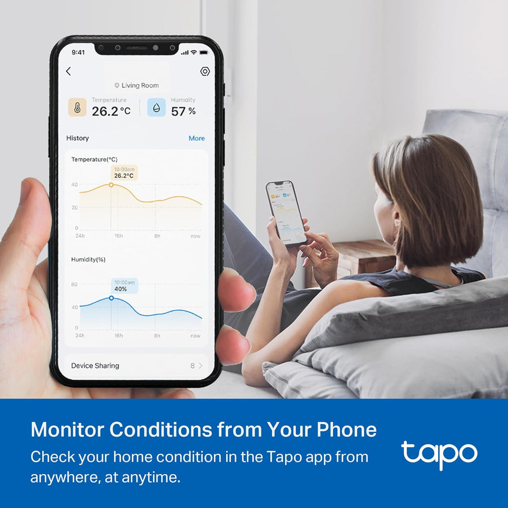 Tapo Smart Temperature and Humidity Sensor