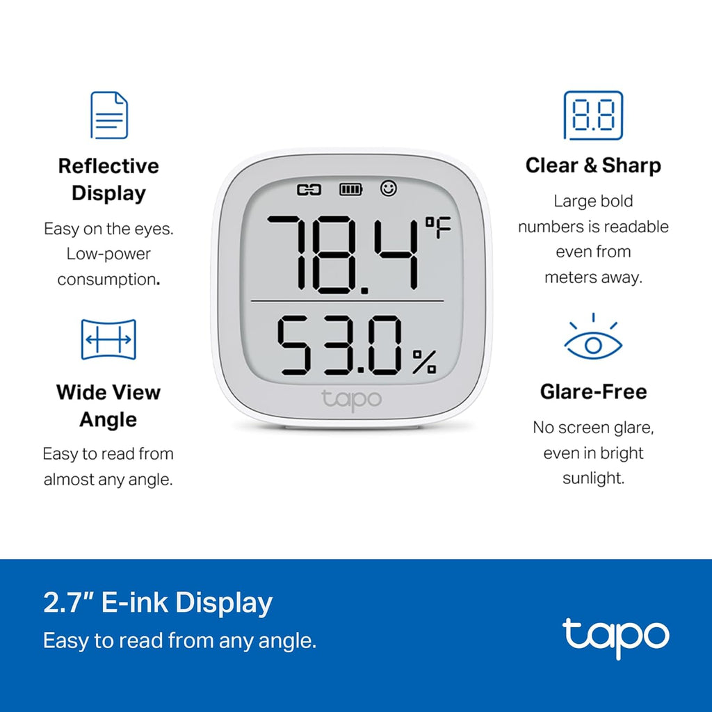 Tapo Smart Temperature and Humidity Monitor