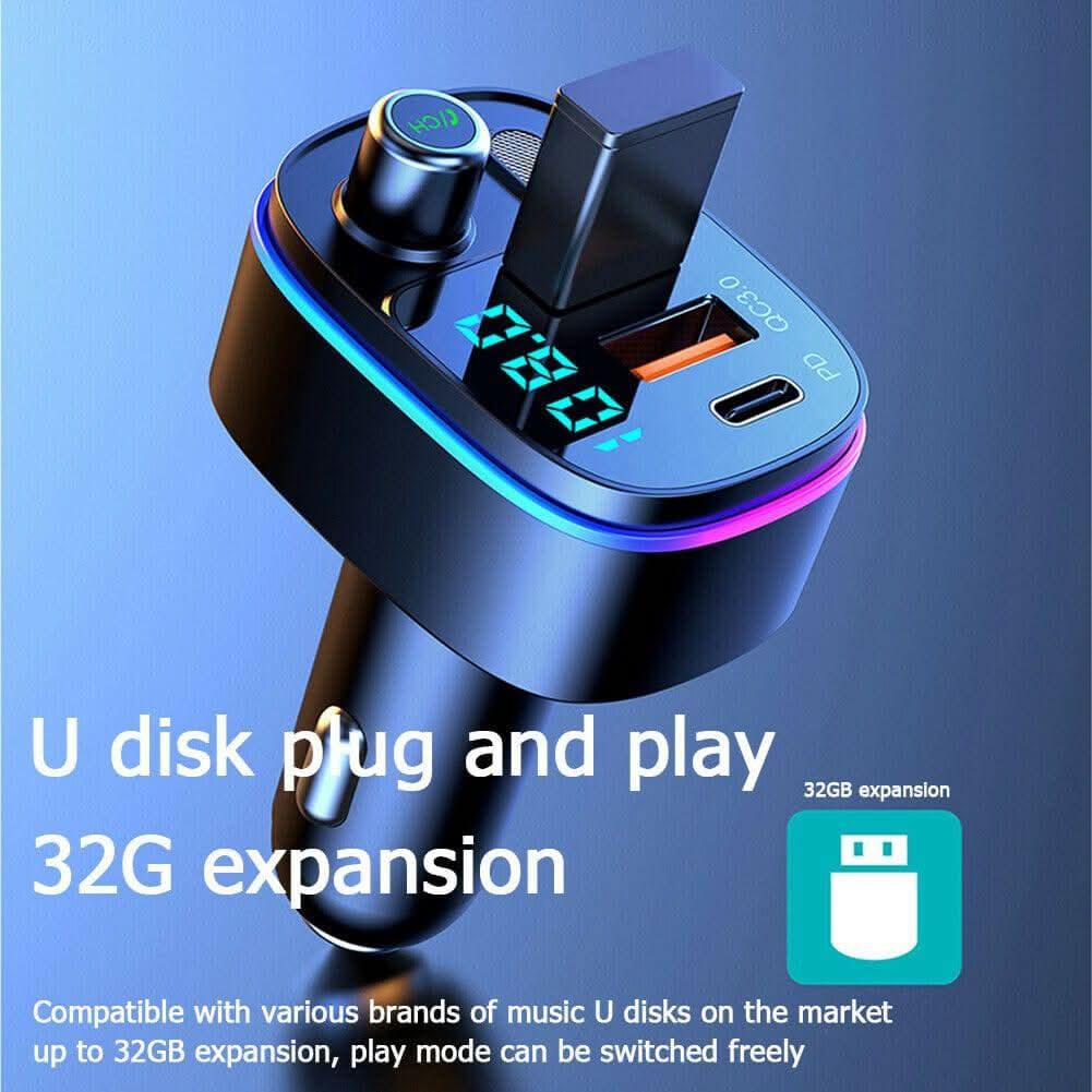 Tavice AU Bluetooth Car FM Transmitter