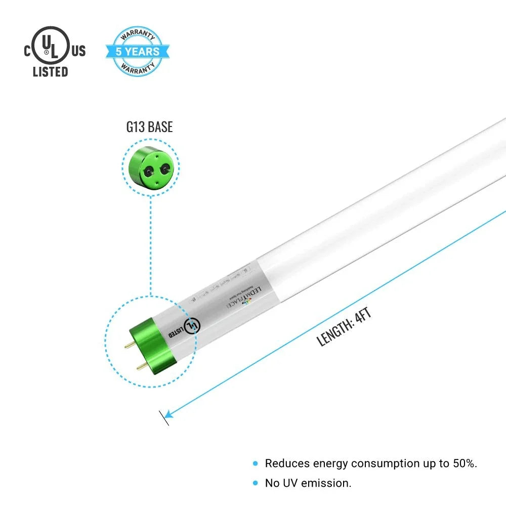 LEDMyplace Single-Ended T8 LED Tube Multipack