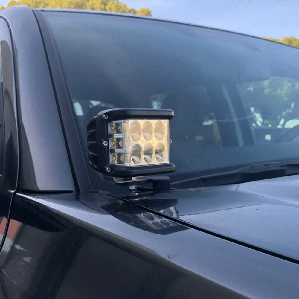 Cali Raised LED Ditch Light Bracket Kit