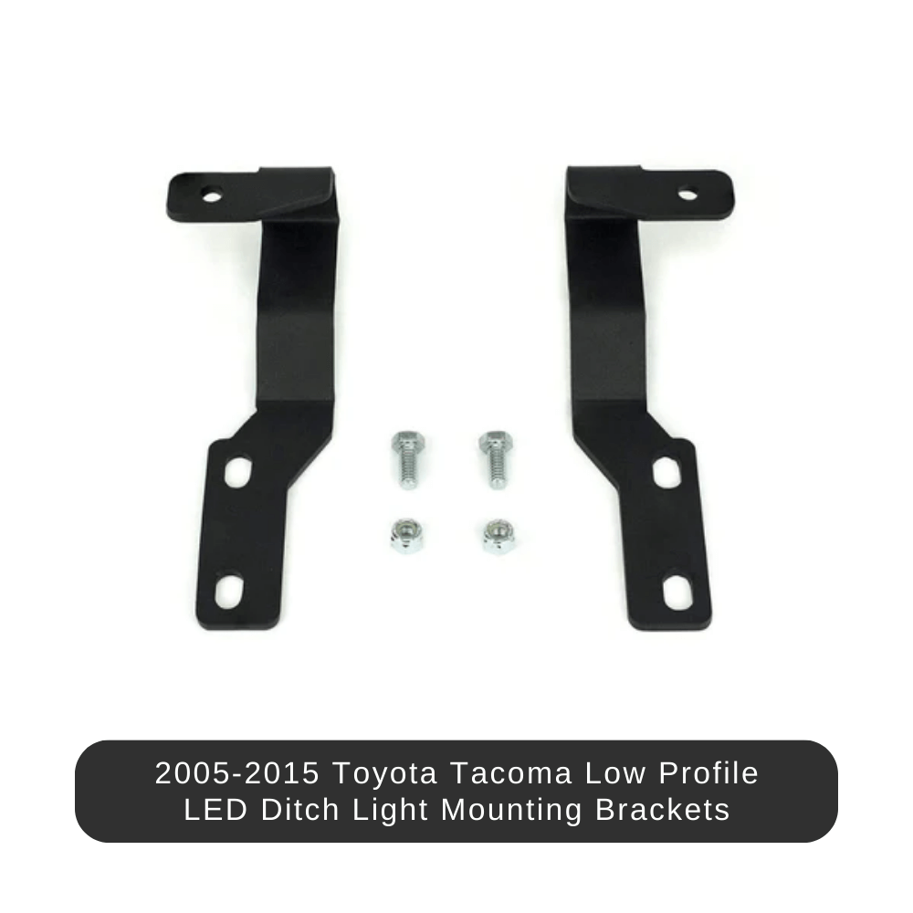 Cali Raised LED Ditch Light Bracket Kit