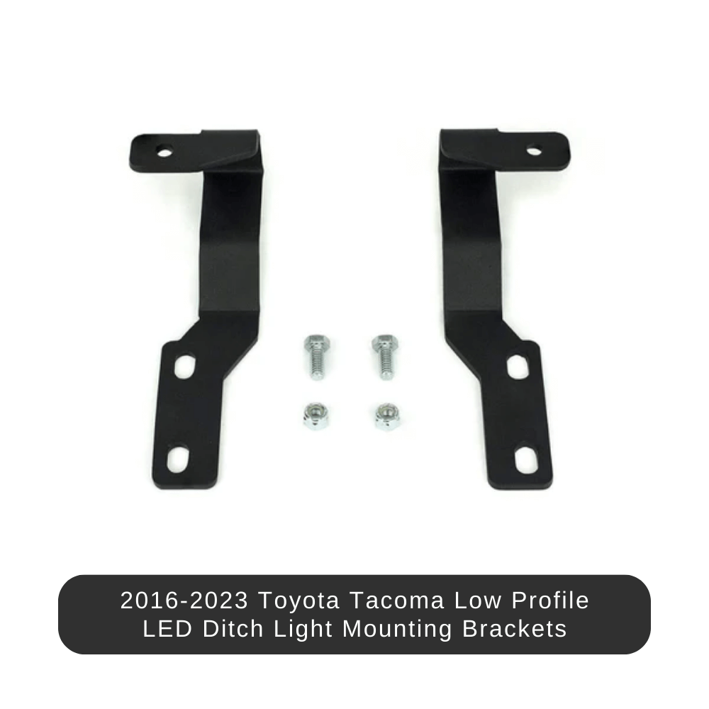 Cali Raised LED Ditch Light Bracket Kit