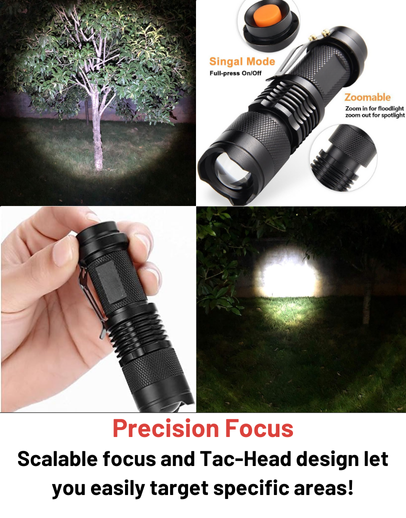 Stealth Angel Survival Tactical Flashlight