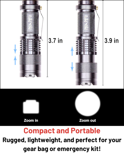 Stealth Angel Survival Tactical Flashlight