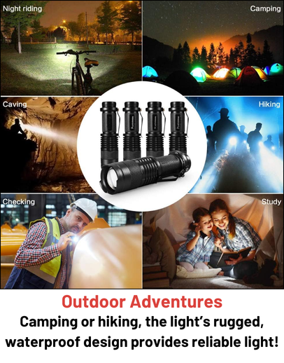 Stealth Angel Survival Tactical Flashlight