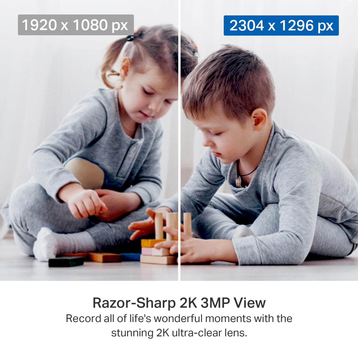 Tapo 2K Pan-Tilt Indoor Security Camera