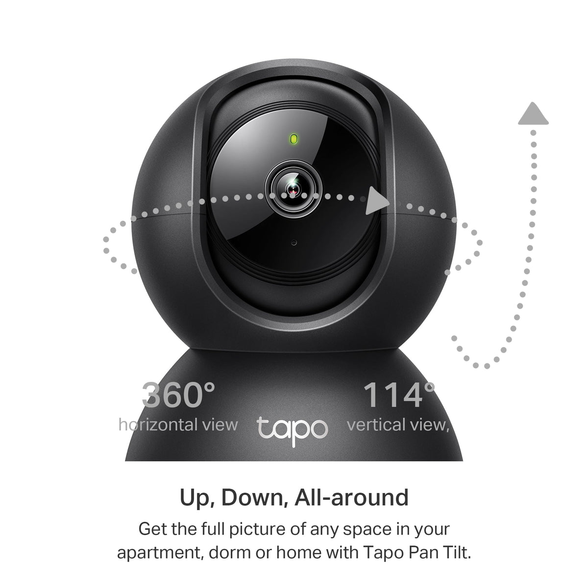 Tapo 2K Pan-Tilt Indoor Security Camera