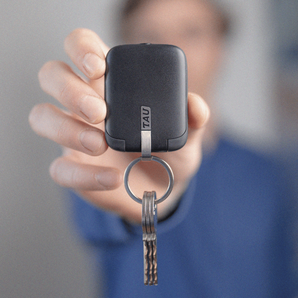 Rolling Square Keyring Power Bank