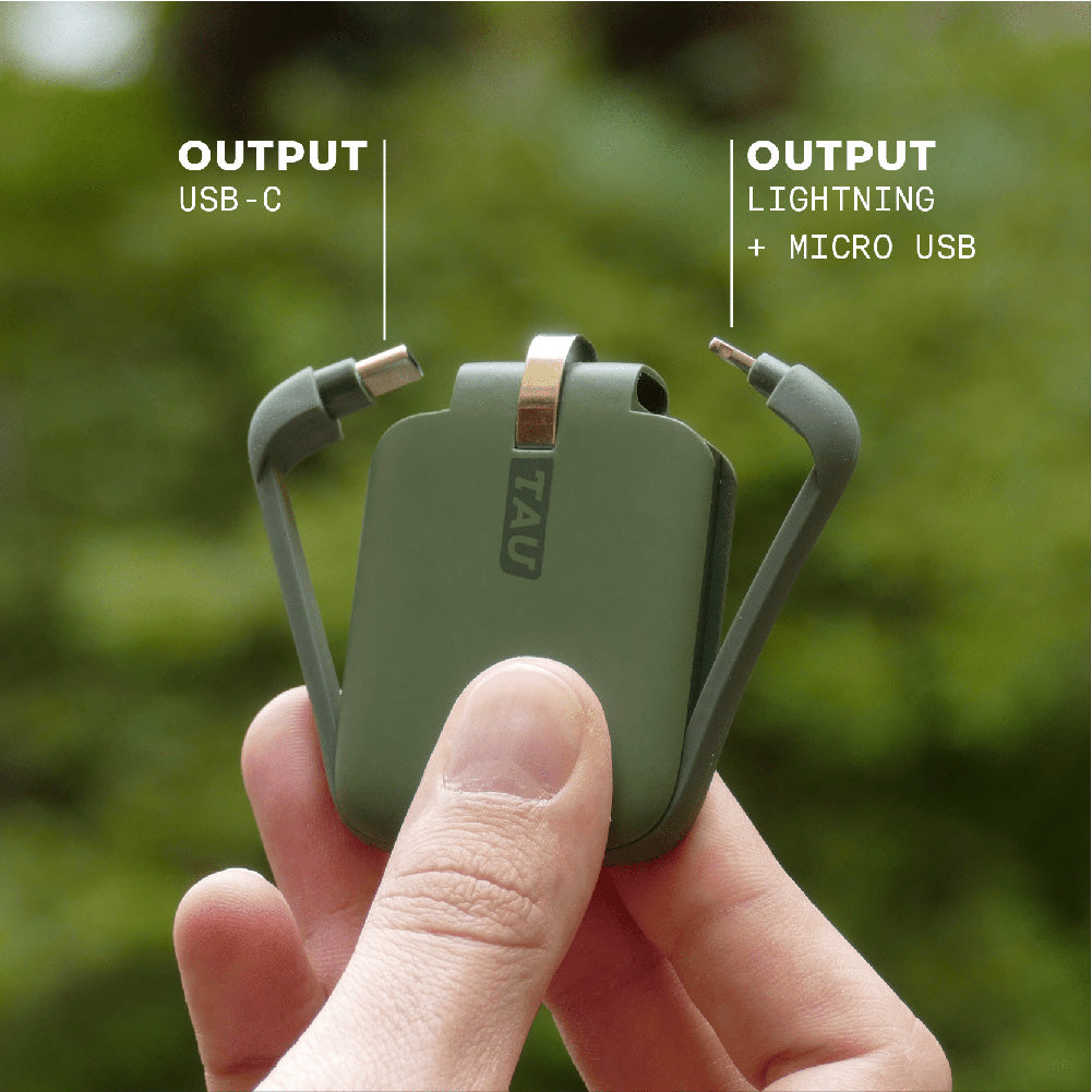 Rolling Square Keyring Power Bank